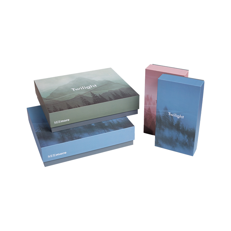 COLOR vestitu electronic productum packaging folding buxum